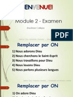 Module 2 - Examen - Corrections