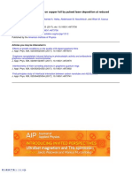 Study of Graphene Growth On Copper Foil by Pulsed Laser Deposition at Reduced Temperature