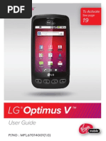 Lg Optimus One P500 User Manual