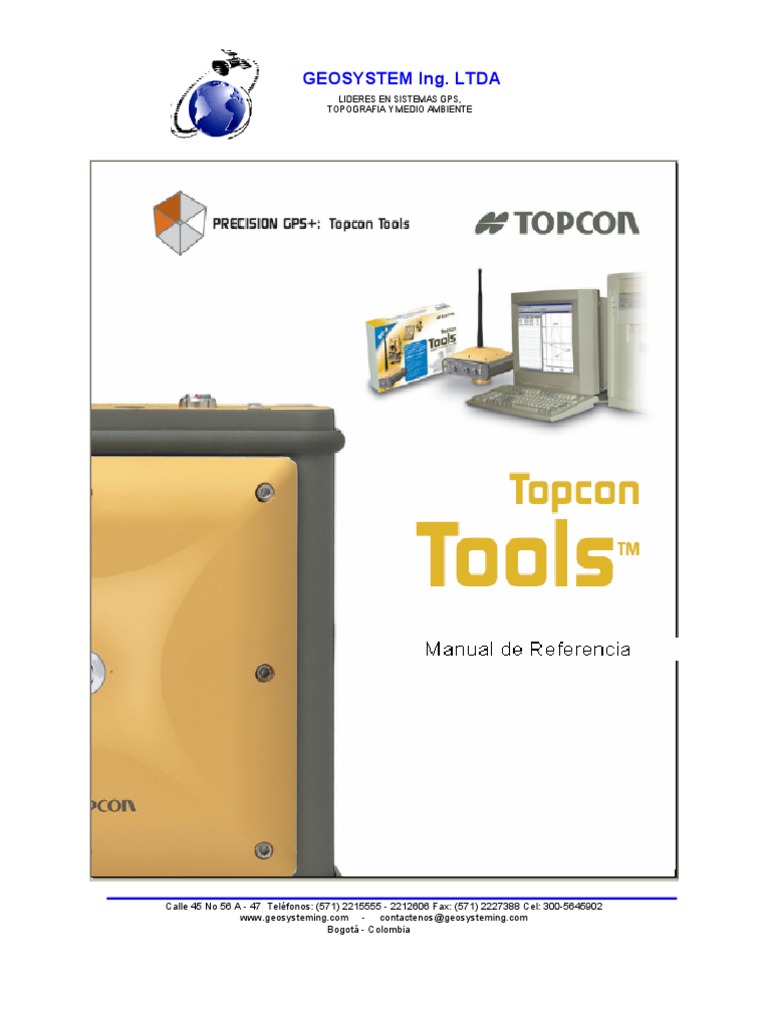 Manual Topcon Tools Español | PDF | Sistema de Posicionamiento Global ...