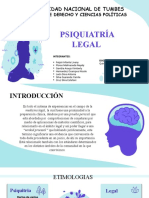 Exposición Psiquiatria Legal