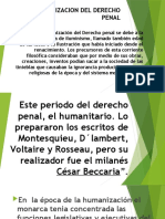 La humanización del derecho penal según Beccaria