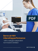Servo-Air NIV Liberating Performance: - With A Wall Gas Independent Non-Invasive Ventilator
