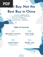 Best Buy: Not The Best Buy in China