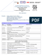 Technical Meeting On Low-Power Critical Facilities and Small Reactors