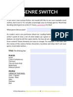 Genre Switch: A Worksheet