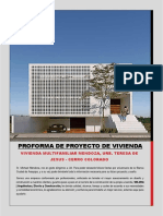 Vivienda multifamiliar proforma Cerro Colorado