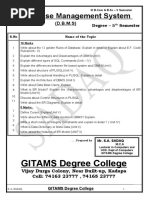 DBMS Material by Sadaq