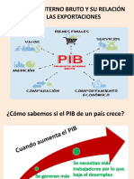 Producto Interno Bruto Y Su Relación Con Las Exportaciones