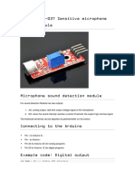 Arduino KY-037 Sensitive Microphone Sensor Module