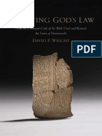 David P. Wright - Inventing God's Law_ How the Covenant Code of the Bible Used and Revised the Laws of Hammurabi (2009)