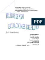 Ecuaciones de Flujo