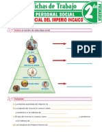 Organización Social Del Imperio Incaico para Segundo Grado de Primaria