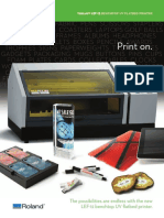Print On.: The Possibilities Are Endless With The New LEF-12 Benchtop UV Flatbed Printer