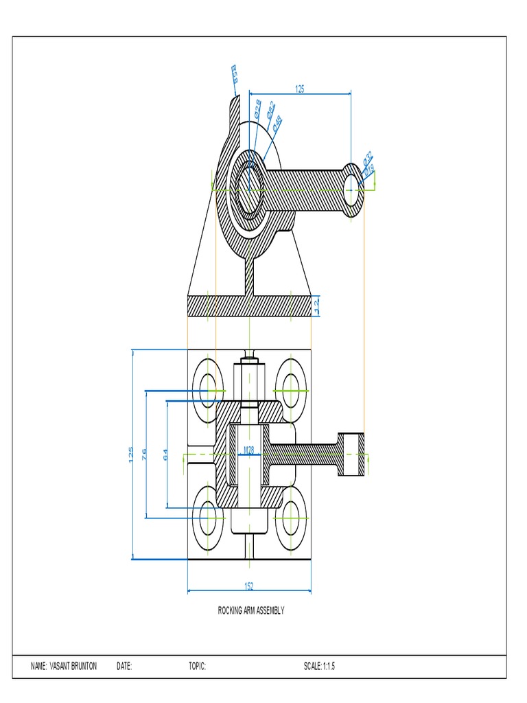 Rocking Arm Assembly PDF