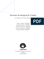 Teorema Da Integral de Gauchy