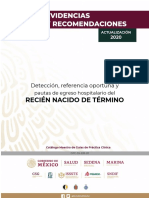 Recién Nacido de Término: Detección, Referencia Oportuna y