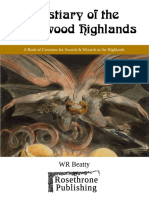 Bestiary of The Rosewood Highlands Draft 1-4-08!07!19