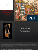 Antiguidade, Idade Média e Renascença - História Da Música Ocidental