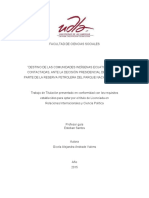 Andrade Valens Gicela Alejandra 2015, Destino de Las Comunidades Indigenas Ecuatorianas No Contactadas