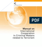 Manual On: International Cooperation in Criminal Matters Related To Terrorism