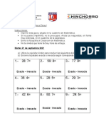 matemática 21-09