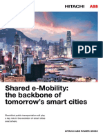 HITACHI ABB - Shared E-Mobility - The Backbone of Tomorrow’s Smart Cities