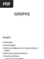 MODULE 5 Graphs