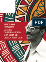 Panorama Historico Da Vida Do Pensamento e Obra de Cheikh Anta Diop