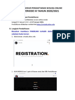 Prosedur Pendaftaran Wisuda Online Periode III Tahun 2020