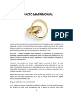 3 El Pacto Matrimonial