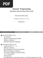 Dynamic Programming: Quantitative Macroeconomics (Econ 5725)