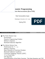 Dynamic Programming: Quantitative Macroeconomics (Econ 5725)