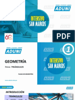 1° Semana Geometría Intensivo San Marcos