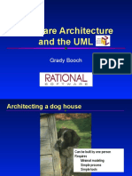 Software Architecture and The UML: Grady Booch