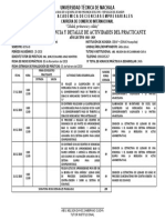 Registro de Asistencia y Detalle de Actividades Del Practicante - Semana 17 - 21 de Diciembre