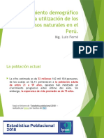 El crecimiento demográfico y la utilización de los