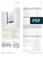 Datasheet Sungrow - SG33CX SG40CX SG50CX - PT