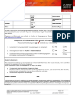 DCT Individual Assessment Cover Sheet