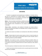 DDS Operacional - 5° DIA - Escadas