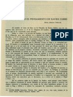 La Religacion en El Pensamiento de Xavier Zubiri