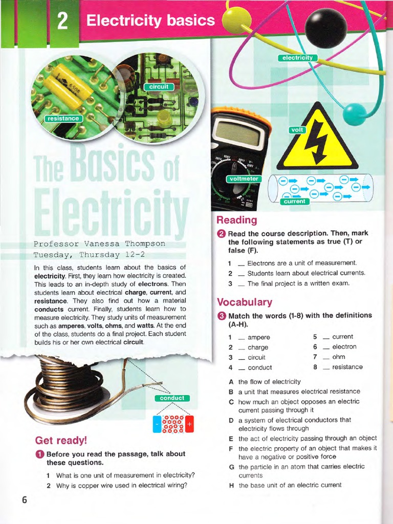 Introduction to Electricity Basics | PDF | Electrical Resistance And ...
