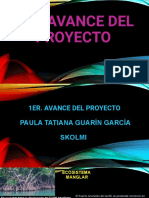 1er. Avance Del Proyecto