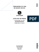 Catalogo de Partes Cosechadora JD-3520 (Español)