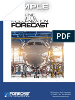 Airborne Retrofit and Modernization Forecast Sample