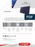 Datasheet Kript Ficha Técnica 340Wp