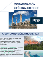 Contaminación atmosférica: riesgos y contaminantes