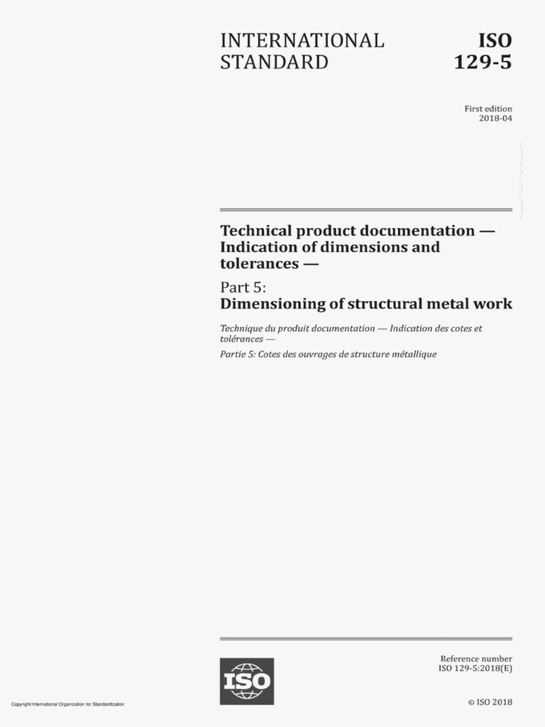 Iso 129-5-2018 | PDF