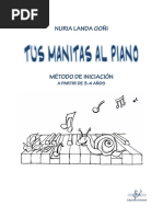 Método de Piano para Niños Principiantes | PDF | Acorde (Música) | Piano