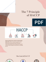 Seven Principles of HACCP Explained | PDF | Hazard Analysis And ...